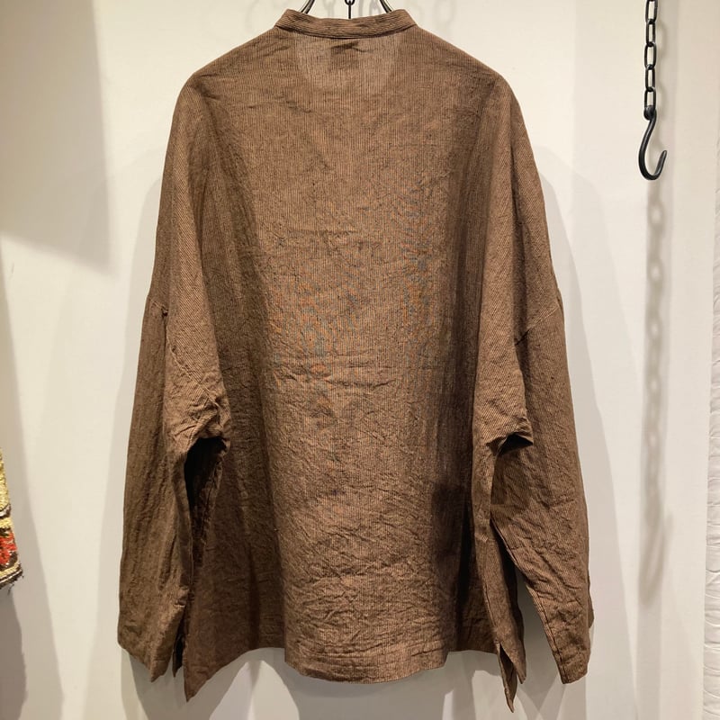 傳tutaee（ツタエ） Tokusa /Ksl（トクサ/柿渋染めリネン） | plain c