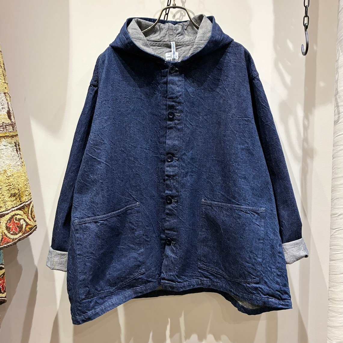 NECESSARY OR UNNECESSARY リネン混　デニムジャケット NECESSARY OR UNNECESSARY リネン混 デニムジャケット NECESSARY OR