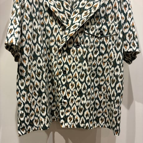 根津洋品店 NEZU YOHIN TEN (ネズヨウヒンテン)  Ethnic Print Vacation Shirts（エスニックプリントバケーションシャツ）
