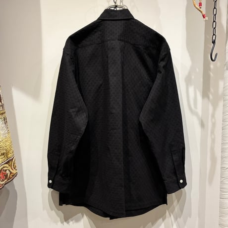 根津洋品店 NEZU YOHIN TEN (ネズヨウヒンテン)  MIDDLE AGE SHIRTS（100809) / ドビー塩縮コットンレギュラーシャツ