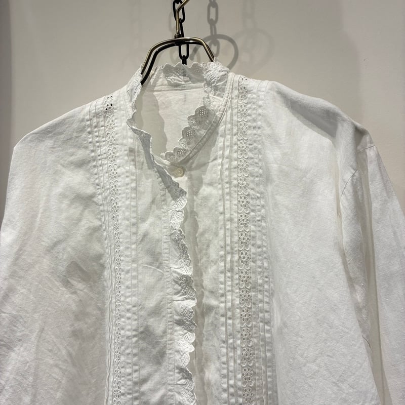 フランスアンティーク　半袖ブラウス France Antique Blouse（フランス アンティークブラウス） | plain