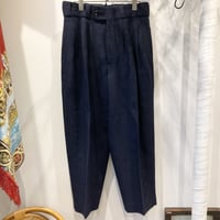 結 -yui-(ゆい） Loose Denim Planer Easy Pants-Taper