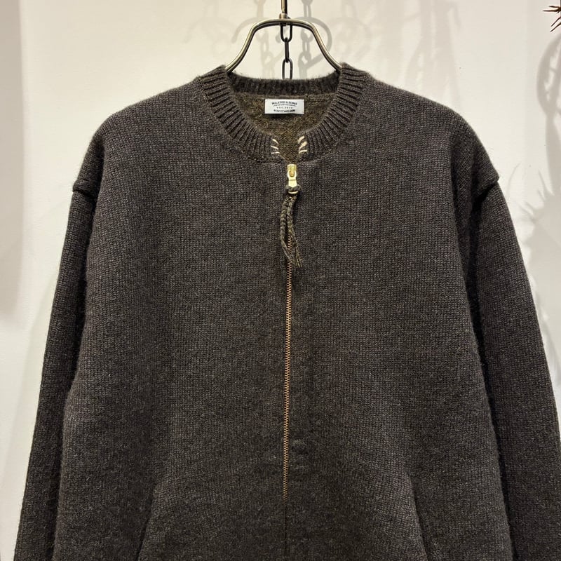 MAATEE&SONS (マーティーアンドサンズ) Jumper ひょっとこ起毛 Zip