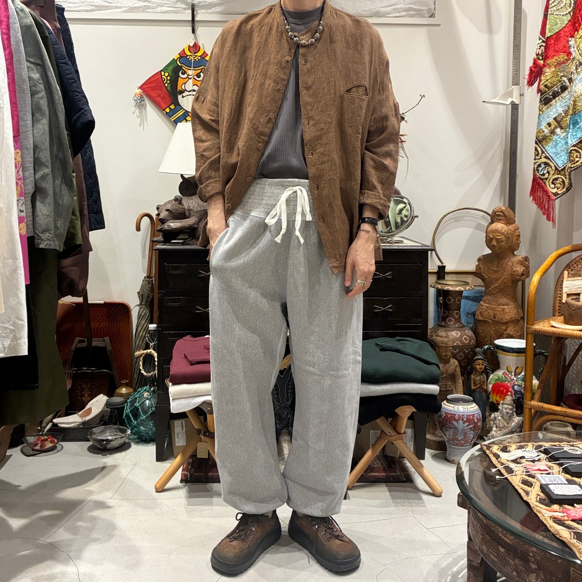 【Tukir】　Brushed yak×Zero khadi cottonパンツ Tukir】 Brushed yak×Zero khadi cottonパンツ - メルカリ