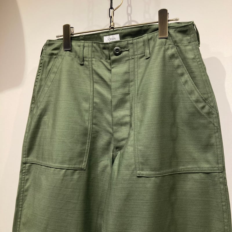 CIOTA (シオタ) CottonTwill Baker Pants Cotton Twill Baker Pants (Stone Bio) – CIOTA Online Shop