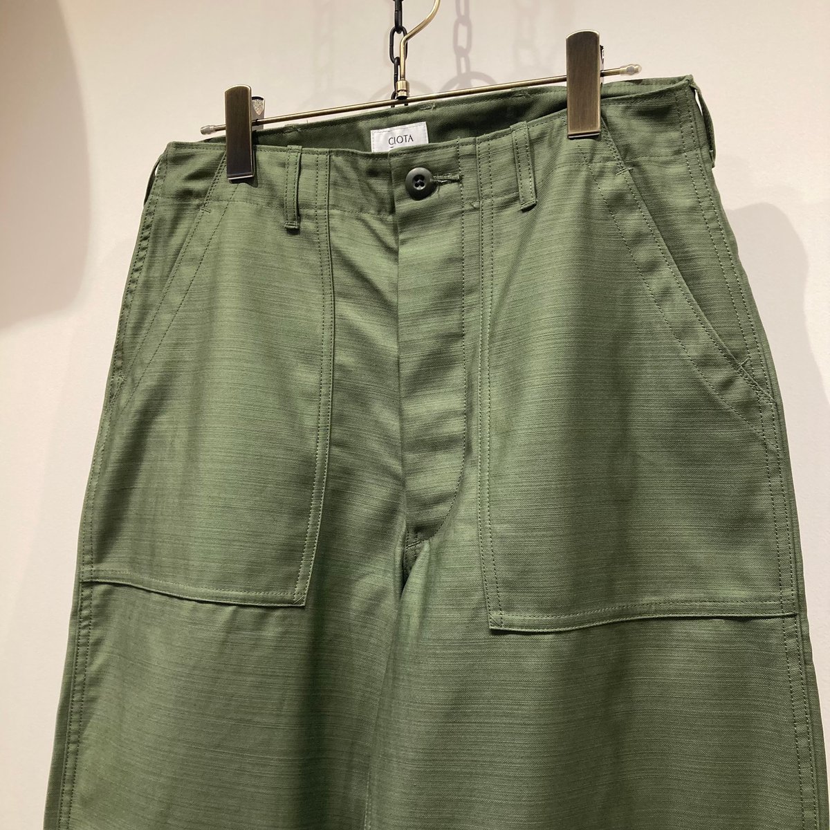 CIOTA（シオタ） Baker Pants / Wide Straight（PTLM-152