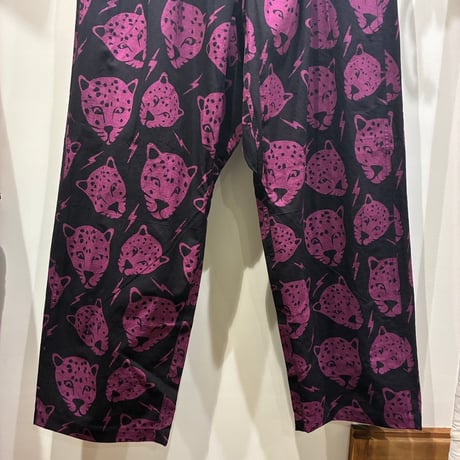 jawandi(ジャワンディ) Santai pants Batik / Leo Face （サンタイパンツバティック/レオフェイス）