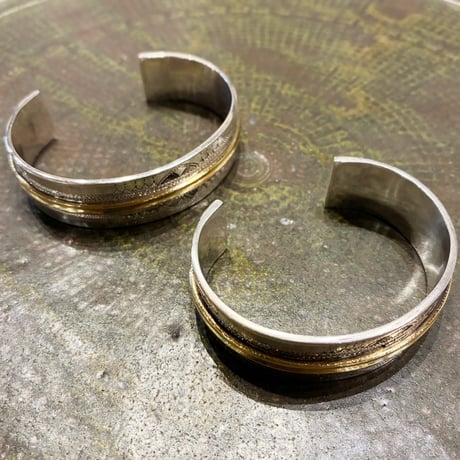 Touareg Silver（トゥアレグ シルバー） bangle 11（Silver / Bronze）