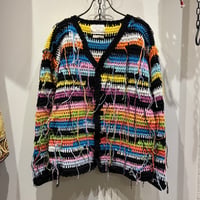 jawandi(ジャワンディ) Reversed Knit Cardigan / Harima（リバースドニットカーディガン/ハリマ）