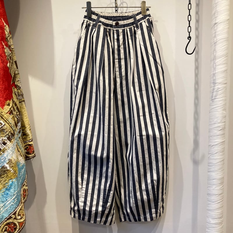 HARVESTY (ハーベスティ) STRIPES CIRCUS PANTS(ストライプ HARVESTY (ハーベスティ) STRIPES CIRCUS PANTS(ストライプ