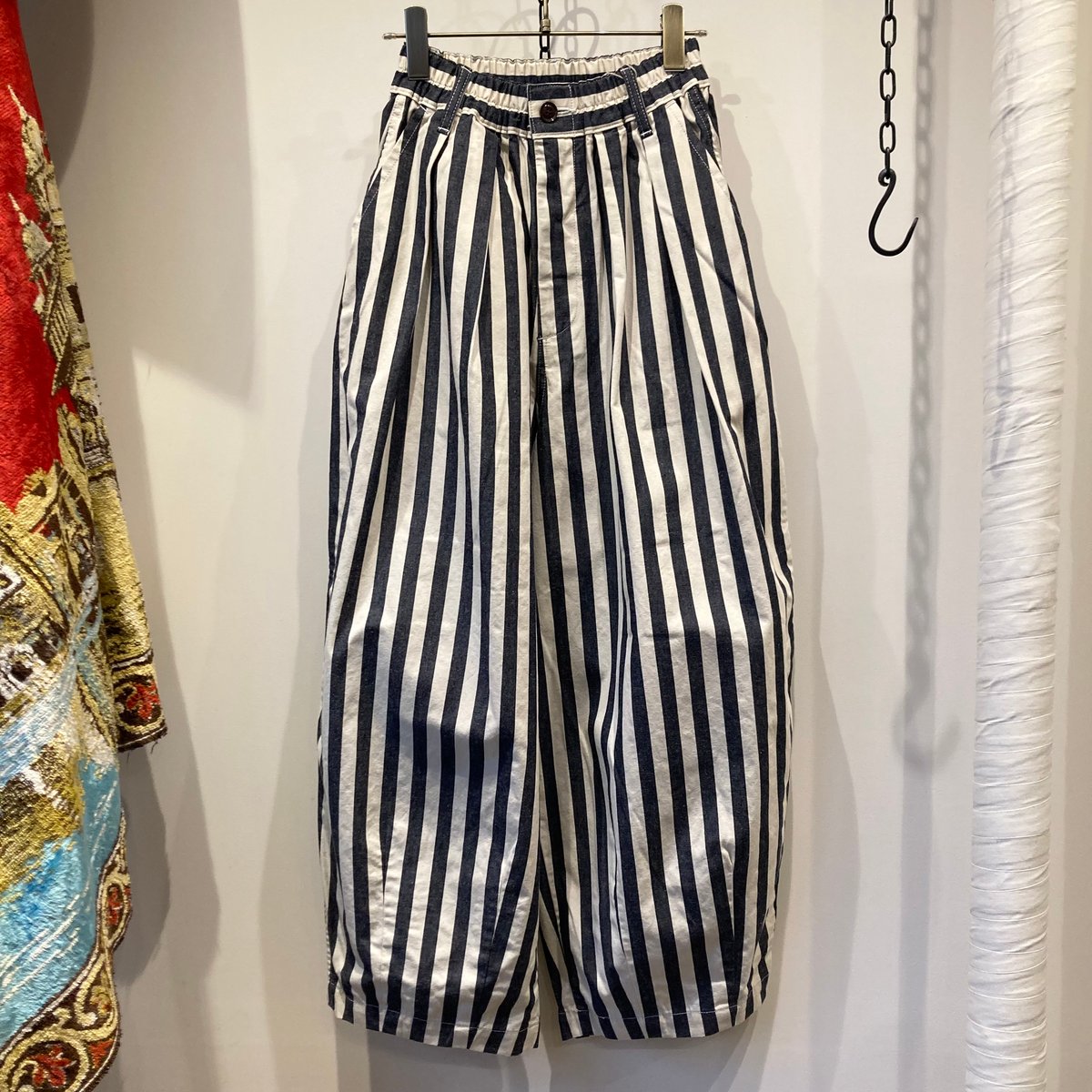 HARVESTY (ハーベスティ) STRIPES CIRCUS PANTS(ストライプ HARVESTY (ハーベスティ) STRIPES CIRCUS PANTS(ストライプ