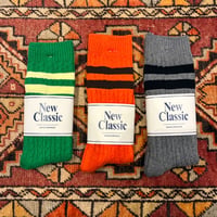 MARCOMONDE（マルコモンド） M's/L's Wholegarment cotton line socks （メンズ/ホールガーメントコットンラインソックス）