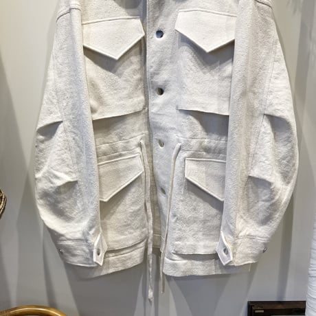 ISSUETHINGS （イシューシングス) type23 Knit military jacket