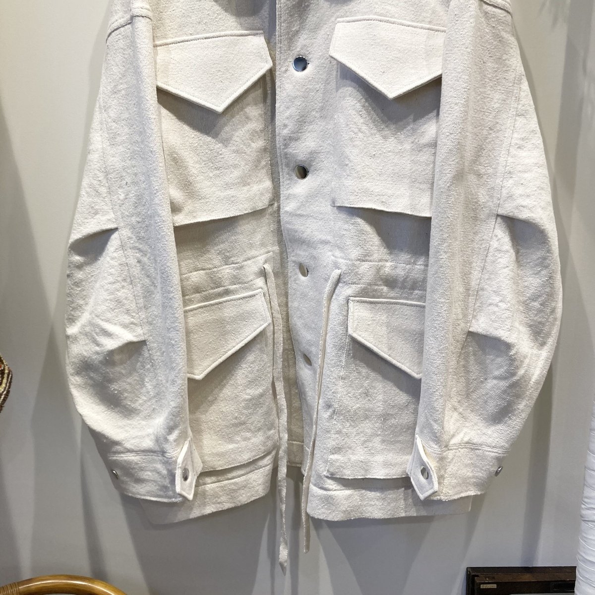 ISSUETHINGS イシューシングス 21SS Type01 ジャケット ISSUETHINGS （イシューシングス) type23 Knit military jac