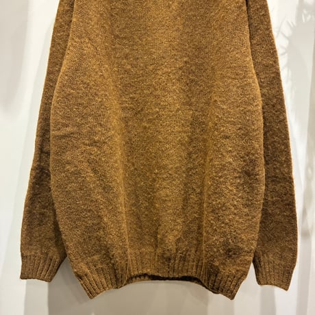 Brick（ブリック） SHETLAND SWEATER CREW PULLOVER/SHAGGY （シェットランドセータークループルオーバー/シャギー）