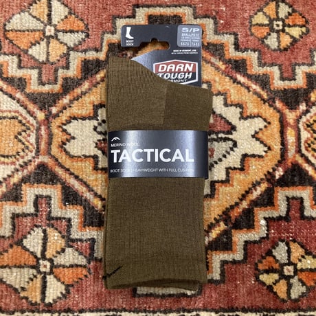 Darn Tough（ダーンタフ） Tactical Boot Heavyweight with Full Cushion（タクティカルブーツソックス ヘビーウェイト フルクッション）