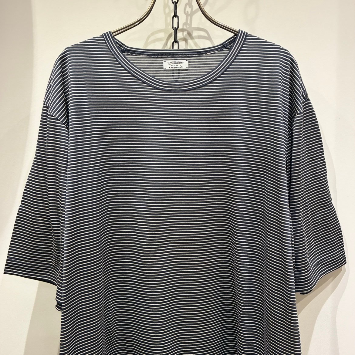 MAATEE&SONS (マーティーアンドサンズ) SILK S/SLEEVE LOOSE