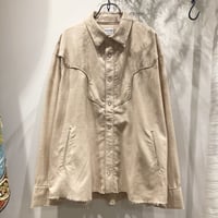 FACCIES（ファッチィーズ） Organic Western Piping Shirt