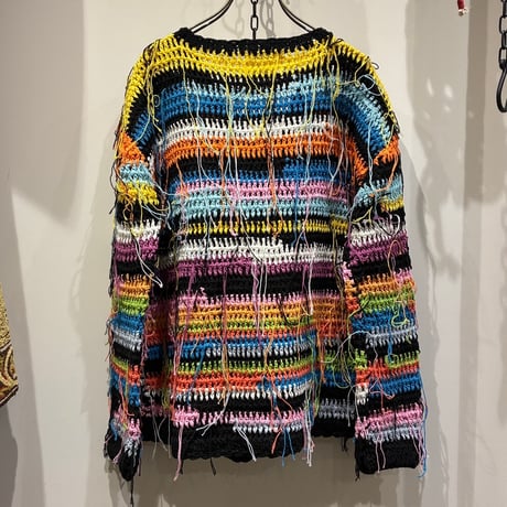 jawandi(ジャワンディ) Reversed Knit Cardigan / Harima（リバースドニットカーディガン/ハリマ）
