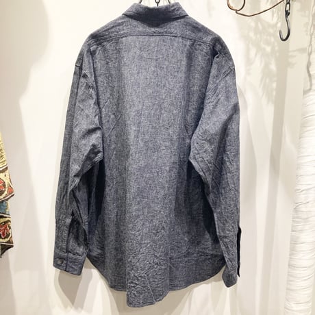 FUJITO (フジト) Linen Cotton Fatigue Shirt（リネンコットンファティーグシャツ ）