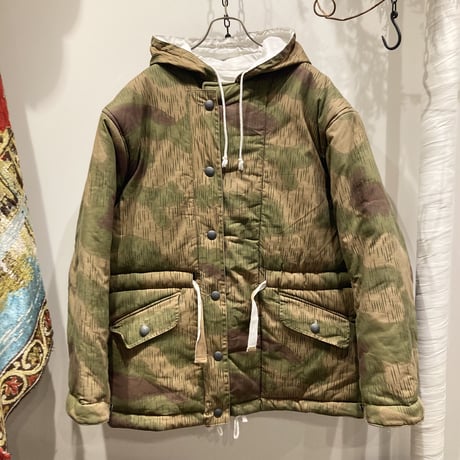 80〜90’s German Army Reversible Parker Rain Drop Camo  （80〜90’sジャーマンアーミーリバーシブルパーカーレインドロップカモ）