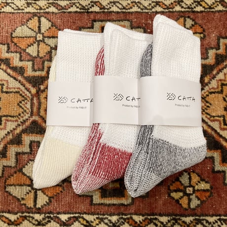 CATTA（カッタ） FAB.IT socks ”Chuck” CATTA別注