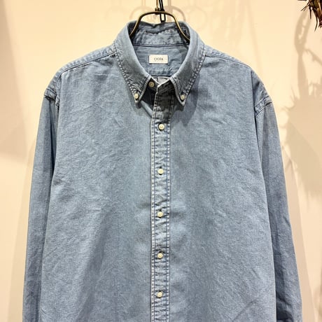 CIOTA（シオタ） Denim B.D Shirt（デニムボタンダウンシャツ）
