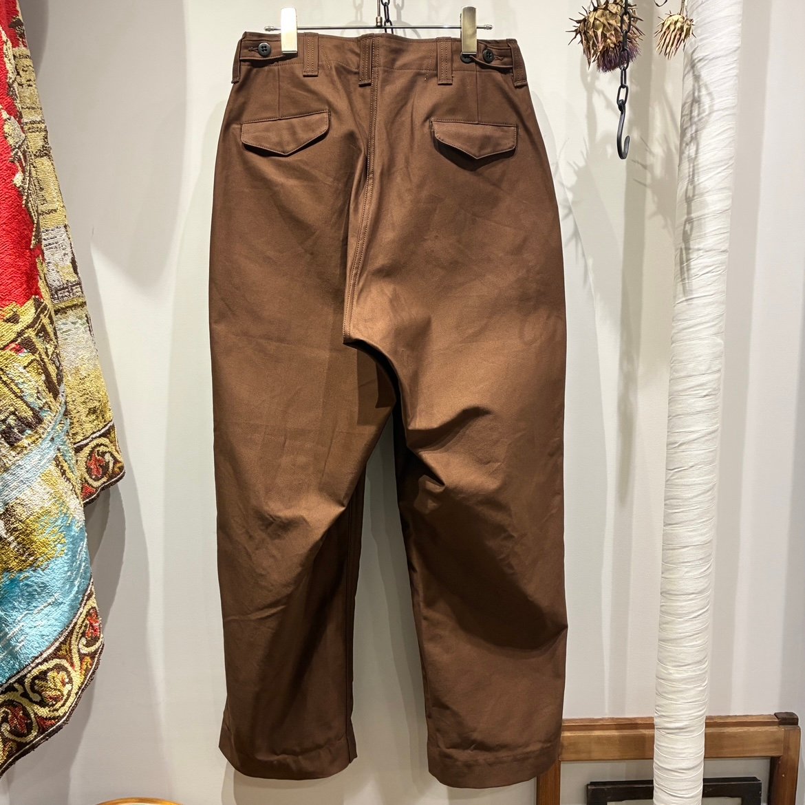 パンツ TUKI field trousers TUKI field trousers 2 23SAGE GREEN TUKI通販・取扱い rusk（ラスク）