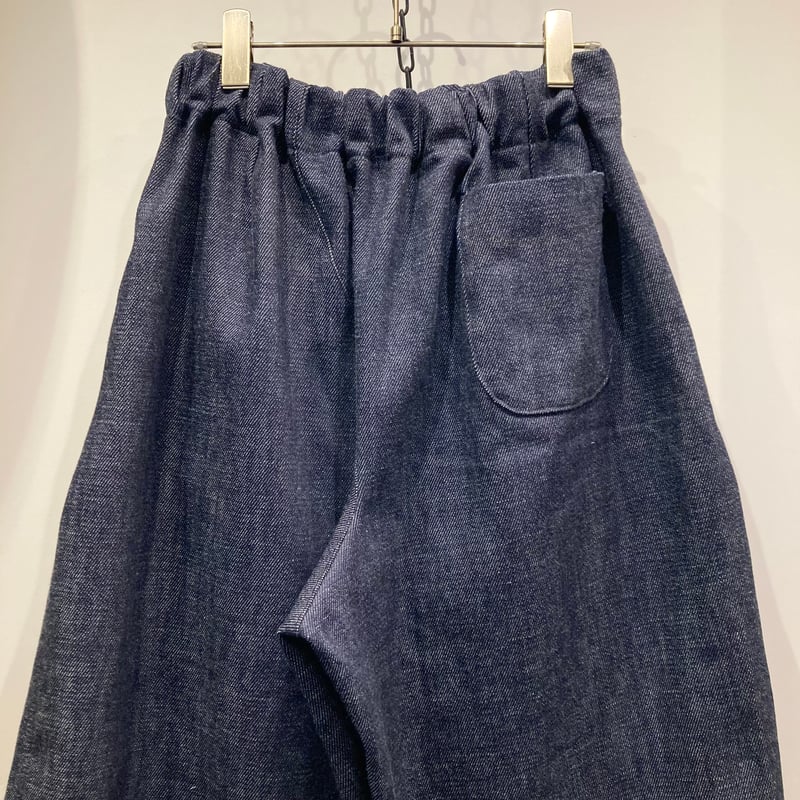結yui PLANER EASY PANTS LOOSE DENIM ブラック 結 -yui-(ゆい） Loose Denim Planer Easy Pants-Taper
