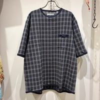 CATTA（カッタ） American Crew Neck Shirt-Air Cotton Sucker(アメリカンクルーネックシャツ-エアコットンサッカー)