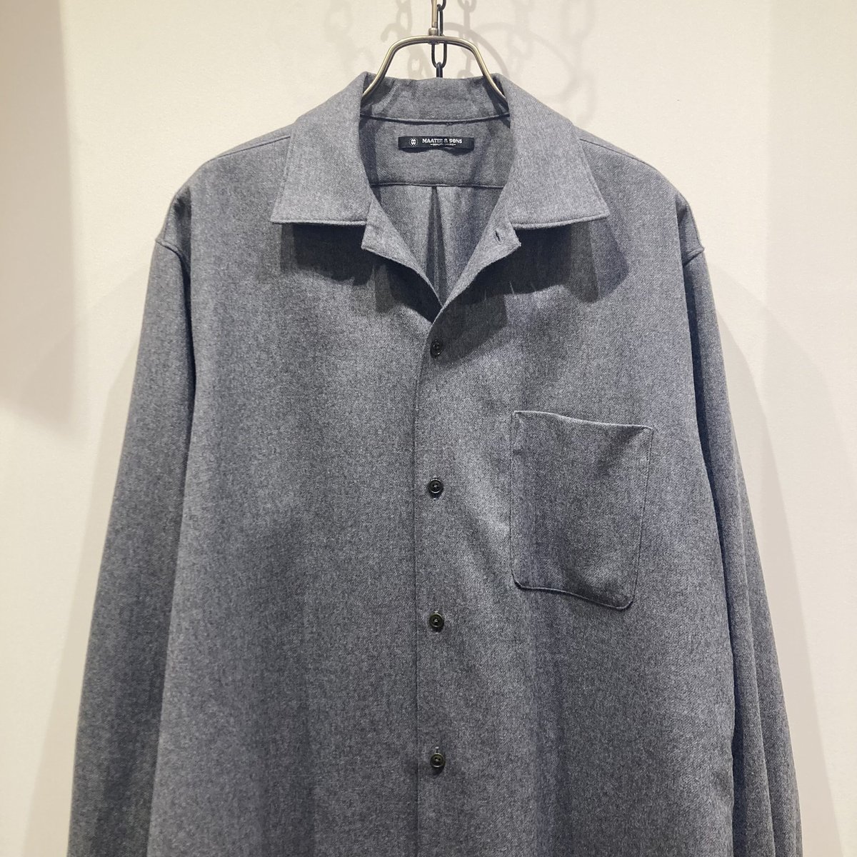 MAATEE&SONS (マーティーアンドサンズ) WOOL SAXSONY/ OPEN CO...