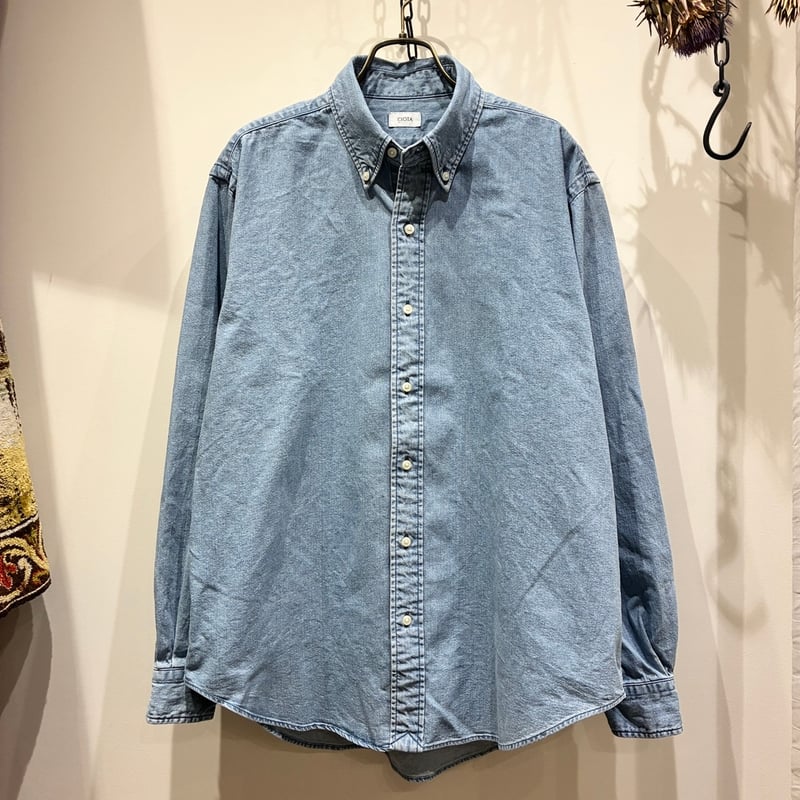 CIOTA（シオタ） Denim B.D Shirt（デニムボタンダウンシャツ） | plai