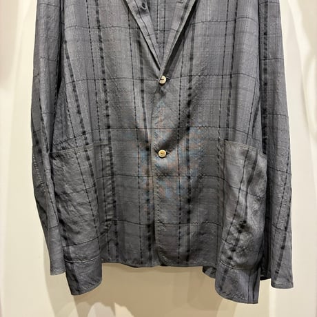 MAATEE&SONS (マーティーアンドサンズ)   折って折ってJACKET HWOOL CECK (MT6103-0012C)