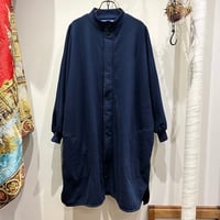 SLOW HANDS（スローハンズ） Organic Cotton Fleece High Neck Rib Coat（オーガニックコットンフリースハイネックリブコート/ST-69a）