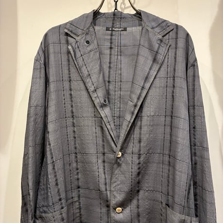 MAATEE&SONS (マーティーアンドサンズ)   折って折ってJACKET HWOOL CECK (MT6103-0012C)