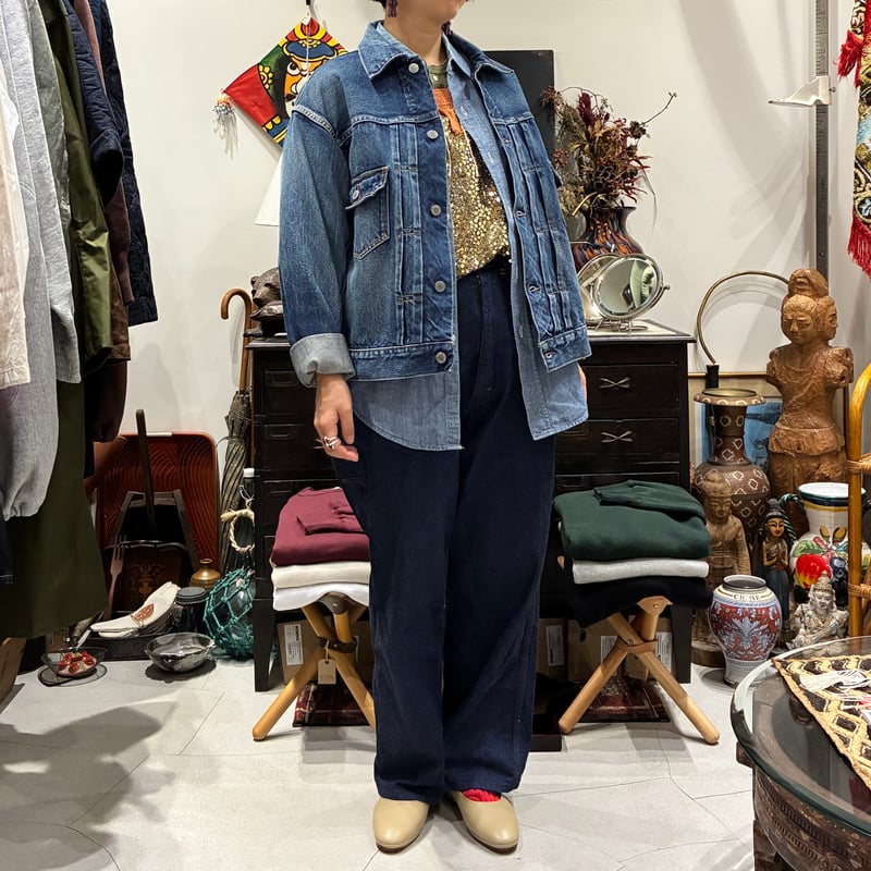 CIOTA（シオタ） New Double Pocket Denim Jacket /Real