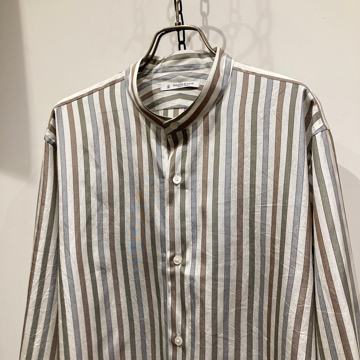 MAATEE&SONS (マーティーアンドサンズ) SILK COTTON BAND COLL 