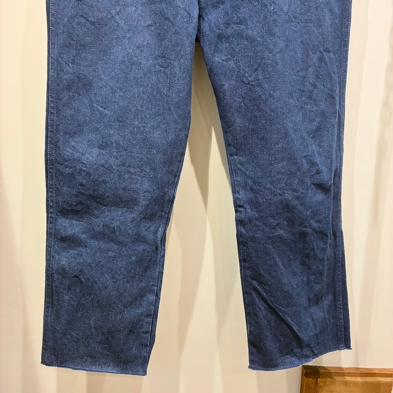 KOUHEI TERRAI 巾着　MISSION DISTRICT Buy Maison Mihara Yasuhiro men khaki cargo logo trousers for