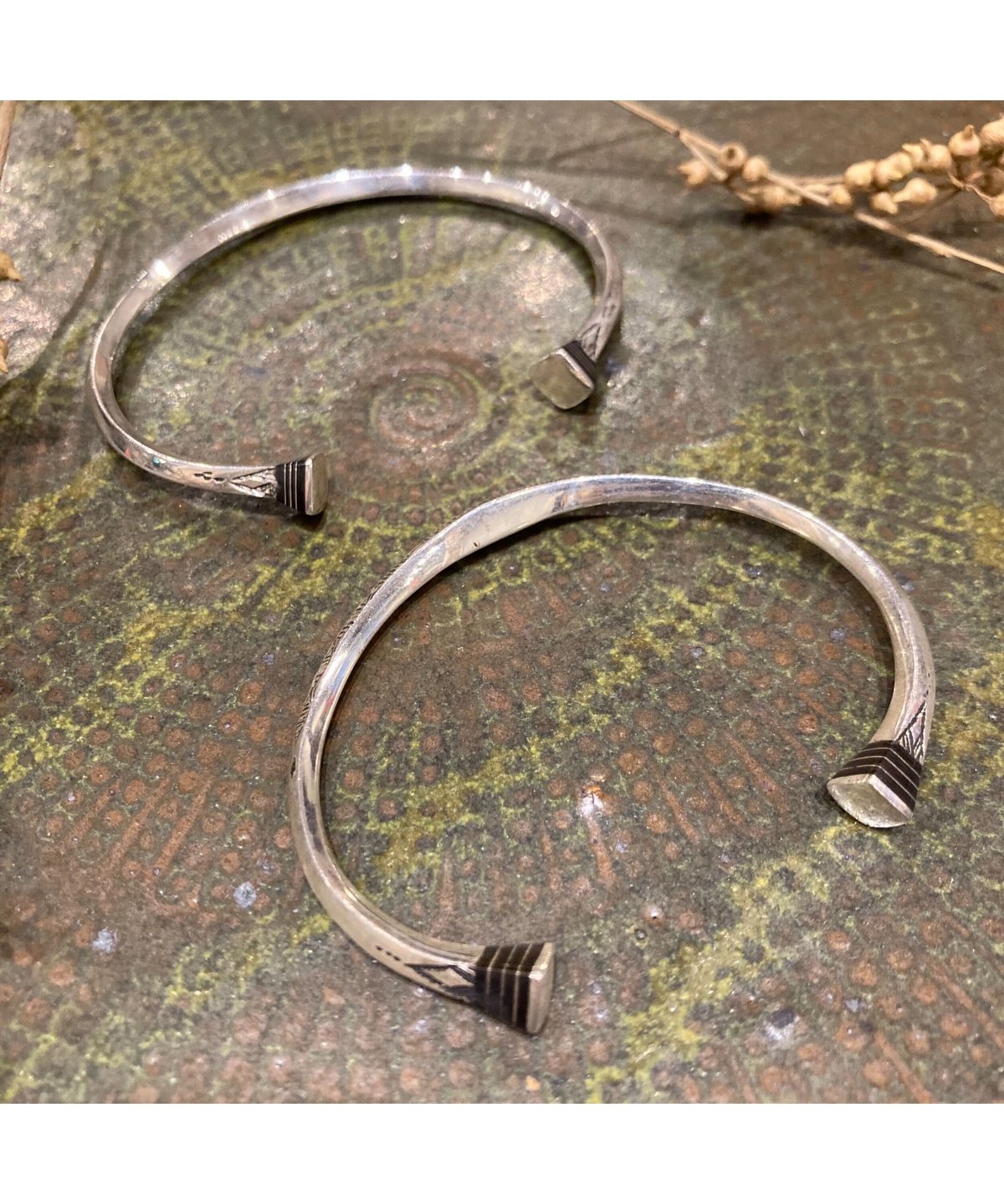 Touareg Silver（トゥアレグ シルバー） bangle 02 （Square E...