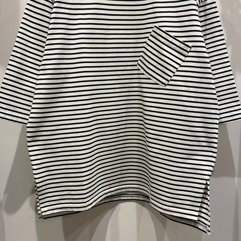 FLISTFIA（フリストフィア） 1/2 Sleeve Side Slit T-Shirts
