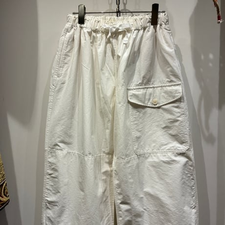 TIGRE BROCANTE（ティグルブロカンテ）C/N Grosgrain  Over String Cargo Pants（コットンナイロングログランオーバーストリングカーゴパンツ）