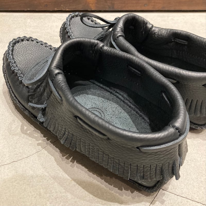 BASTIEN（バスティアン） Moose Hide Fringe Moccasin（ヘラジカ