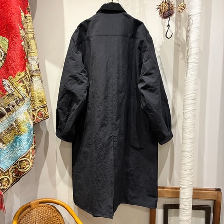 CATTA（カッタ） SHIRT COAT LONG-SNOW NOISE TAFFETA (シャツコートロング-スノーノイズタフタ)