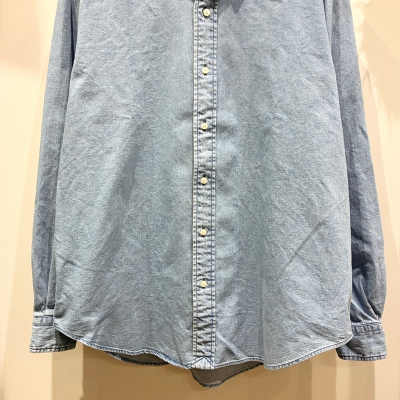 CIOTA（シオタ） Denim B.D Shirt（デニムボタンダウンシャツ） | plai