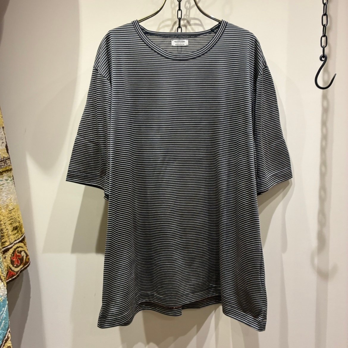 MAATEE&SONS SILK SLEEVE LOOSE TEE