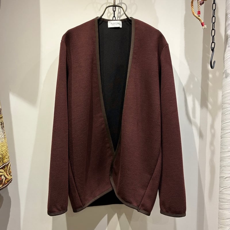 FLISTFIA（フリストフィア） Piping Cardigan（パイピングカーディガン 