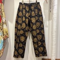 jawandi(ジャワンディ) Santai pants Batik / Leo Face （サンタイパンツバティック/レオフェイス）