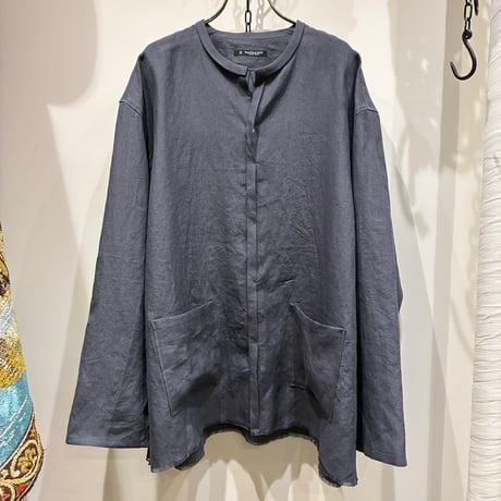 MAATEE&SONS (マーティーアンドサンズ)   SHIRTS CARDIGAN superfine hemp (MT6103-0623A)
