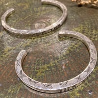 Touareg Silver（トゥアレグ シルバー） bangle 08（flat ）