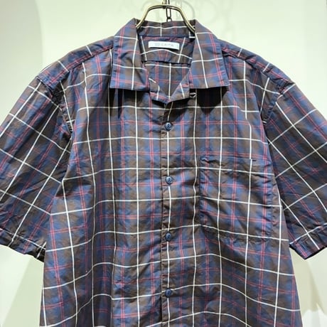 CATTA（カッタ） Open Collar Shirt-British Check(オープンカラーシャツ-ブリティッシュチェック)